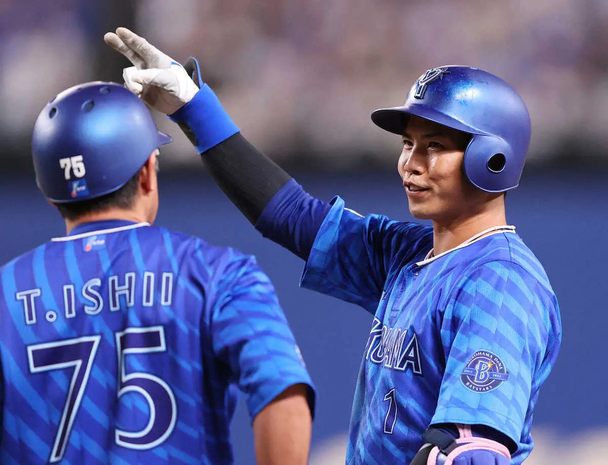 【画像・写真】早っ！！！DeNA 3回までに桑原＆蝦名が猛打賞　4番・牧は本塁打含む2安打5打点と勢い止まらず