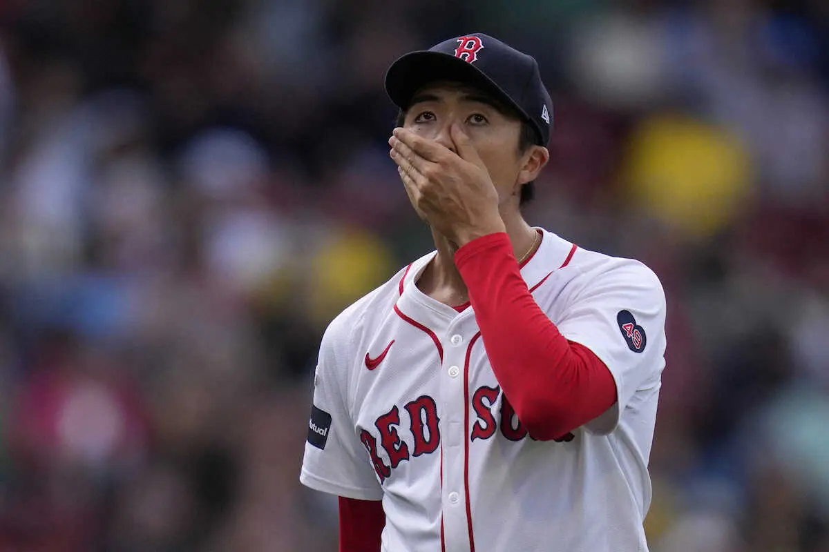 【画像・写真】レッドソックス・上沢　デビュー戦「緊張した」も完ぺき2回無安打無失点「すごく素敵な経験だった」