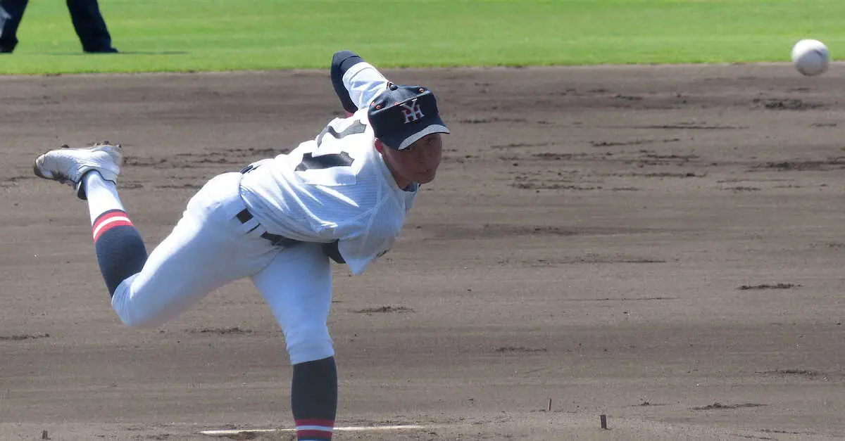 【画像・写真】社が東洋大姫路を撃破し近畿大会切符　巨人・大勢の後輩で2年生右腕の笹倉が好投