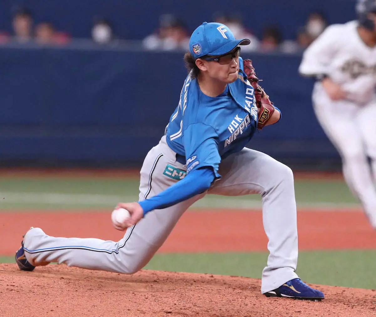 【画像・写真】今季初勝利の日本ハム・鈴木（撮影・中辻　颯太）