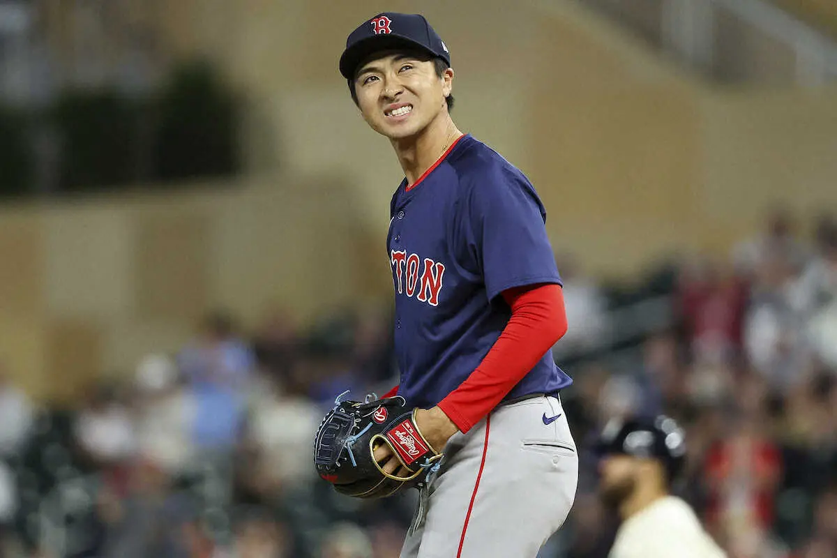 【画像・写真】レッドソックス上沢直之　2戦連続登板も初失点　ピッチクロック違反で押し出し　ツインズは11連勝！