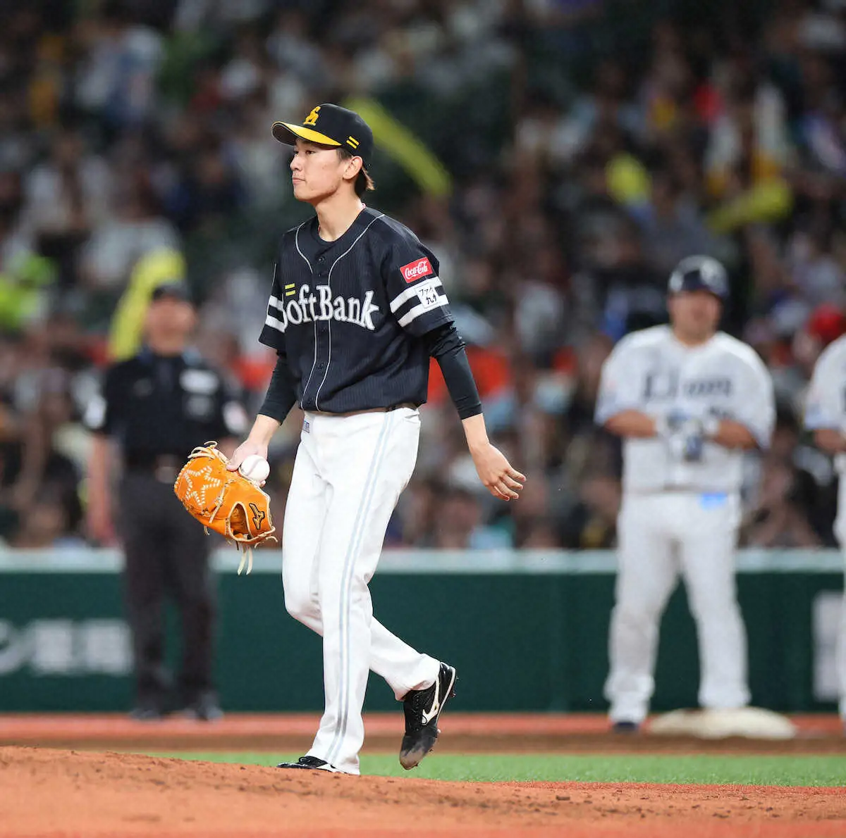 【画像・写真】ソフトバンク・大津　1点に泣く…悔やむ連続四球も今後の糧に「次はこういう試合をものにできるように」