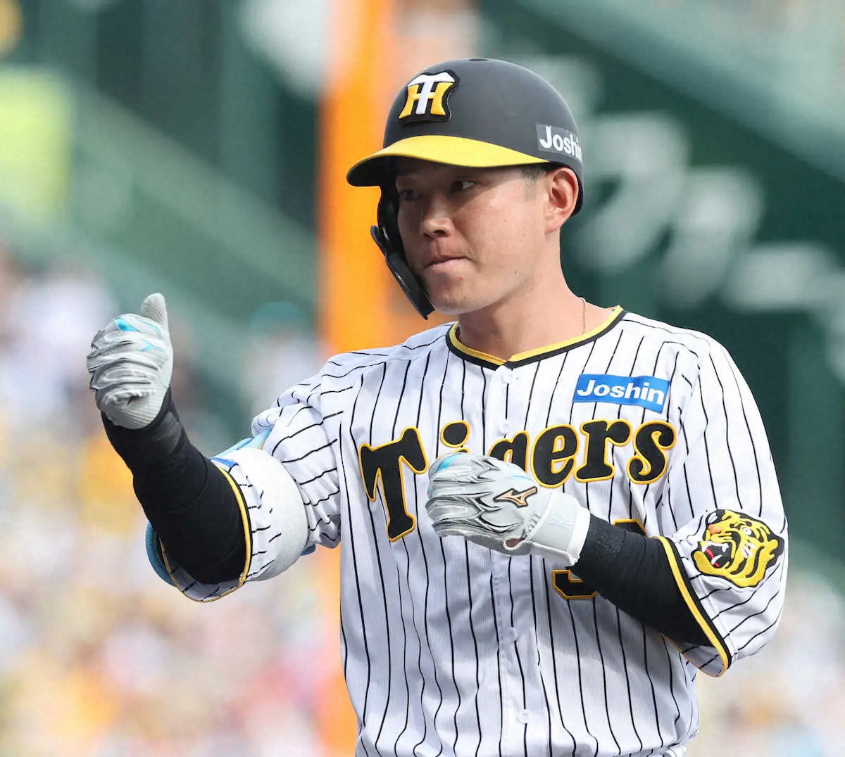 【画像・写真】阪神・佐藤輝が今季2度目のスタメン落ち　糸原が今季初めて「5番・三塁」に