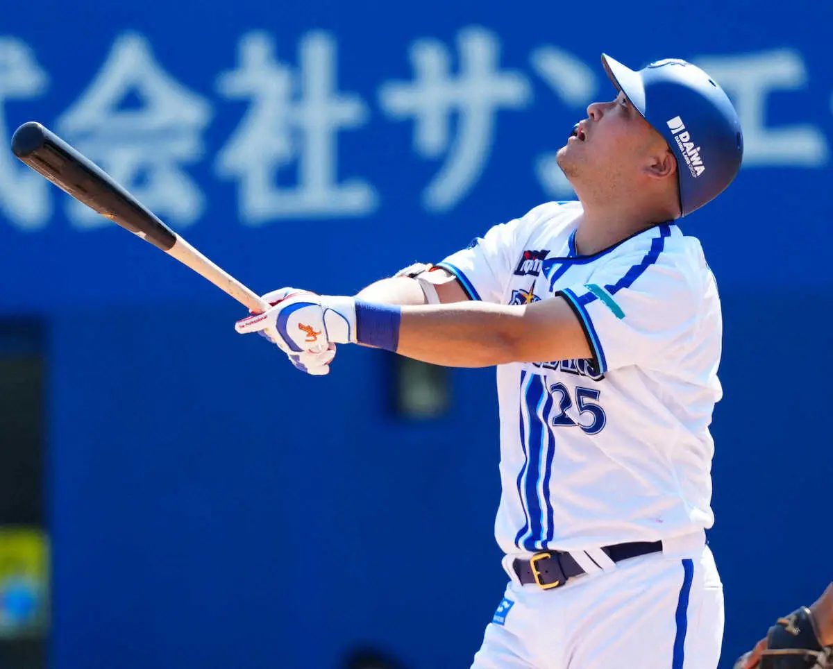 【画像・写真】5年ぶり古巣復帰のDeNA・筒香　イースタン・ヤクルト戦で3打数無安打　2軍打率・176