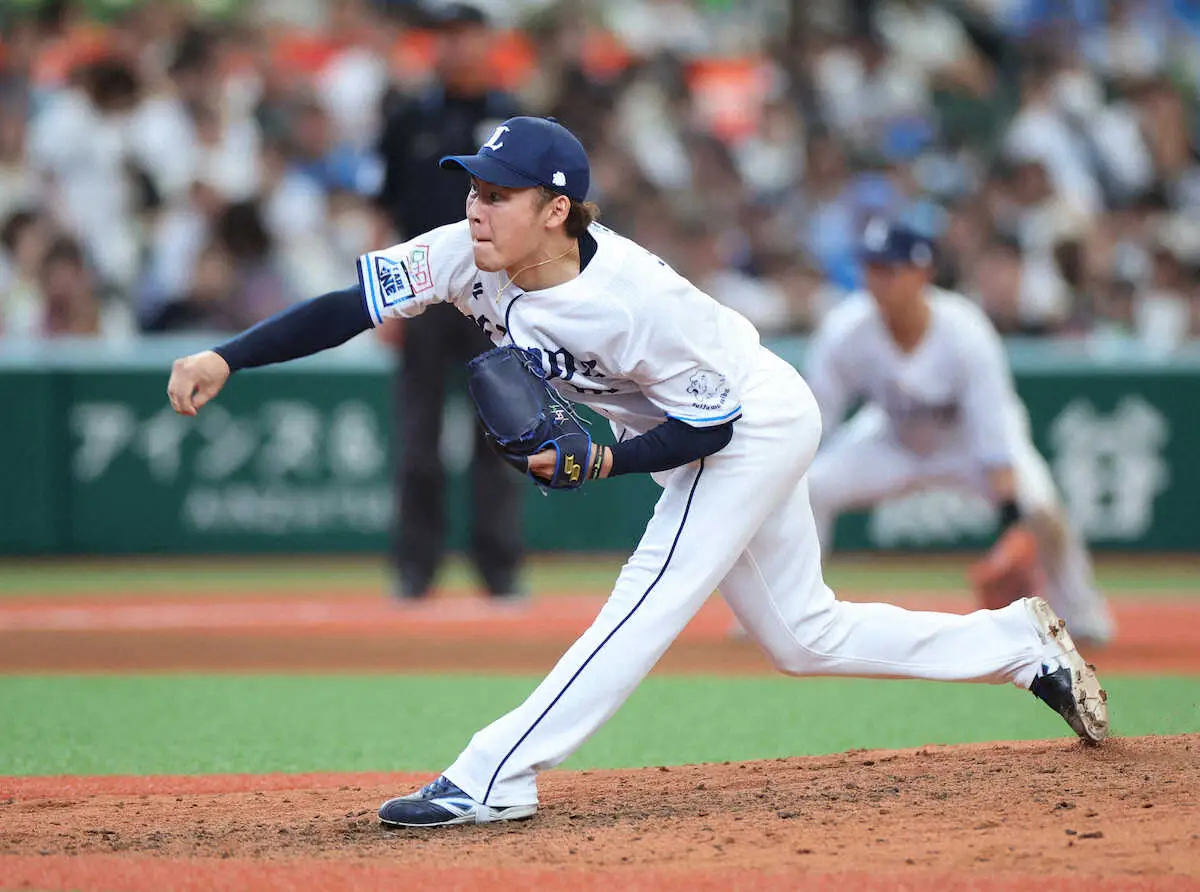 【画像・写真】西武　22年新人王・水上が2年ぶりの復活白星　先頭に四球で「やっちまった」も…開き直って1回無失点