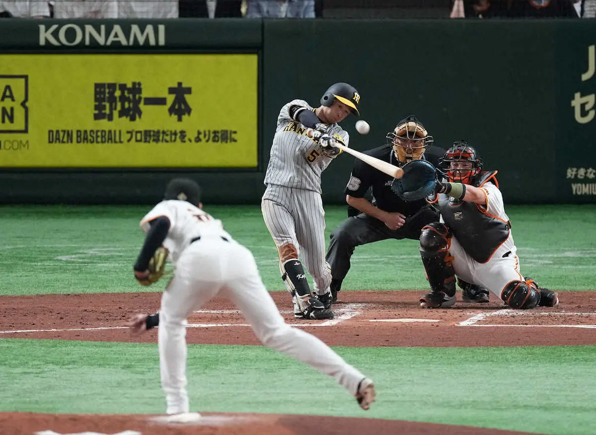 【画像・写真】阪神　近本だ！佐藤輝だ！「こどもの日」が大好きな2人で無双・高橋礼攻略　3連敗阻止へ3点先制