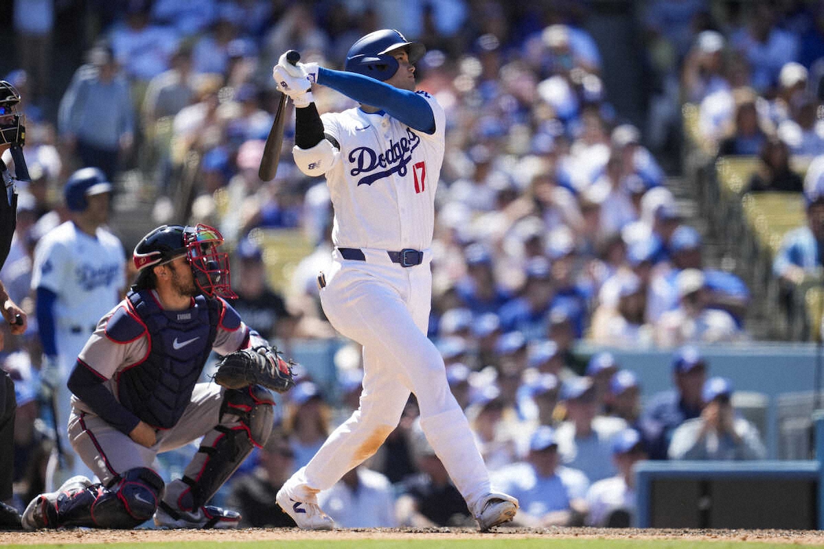 大谷翔平の移籍後最長弾に同僚驚がく「あそこまで打つには2回打た 