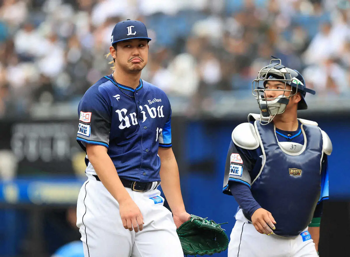 【画像・写真】西武・高橋光成が4回6安打4失点で今季初勝利ならず