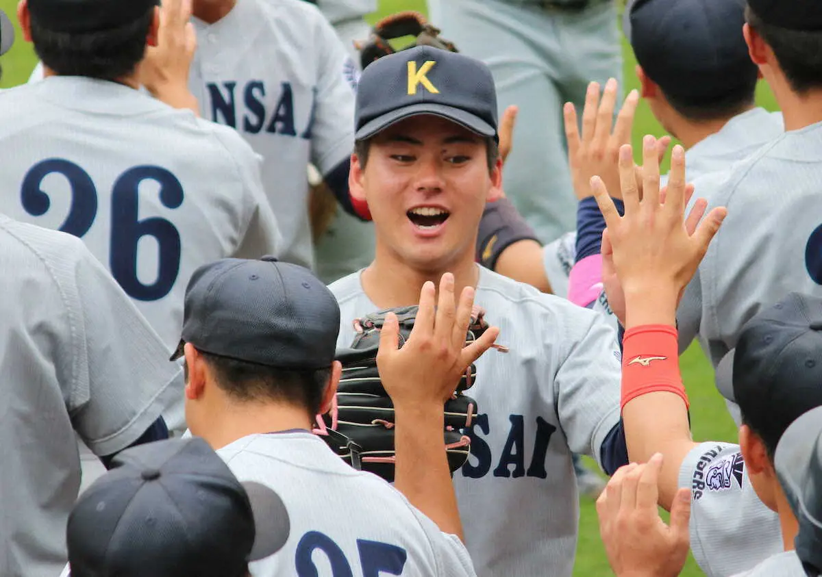 【画像・写真】【関西学生】関大「金丸魔神」が4回無失点「疲労取れていた」中1日で5連続K、150キロの衝撃