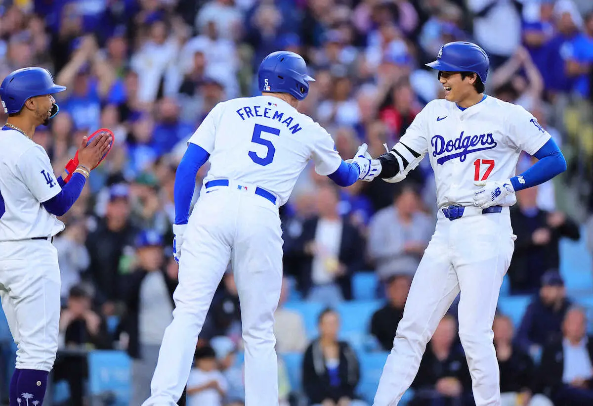 【画像・写真】ドジャース・大谷　8度目の週間MVP　両リーグで受賞は野茂、イチローに続く日本選手3人目