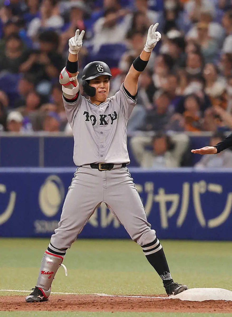 【画像・写真】巨人・門脇「本来は見極めないといけないけど…」悪球打ちでV打