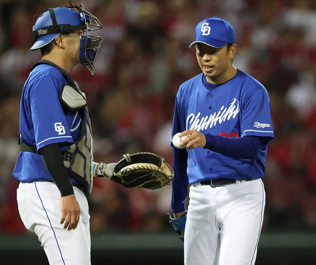 【画像・写真】中日　ズルズル3連敗で、今季初の借金3　先発・松葉が踏ん張れず、痛恨の逆転負け