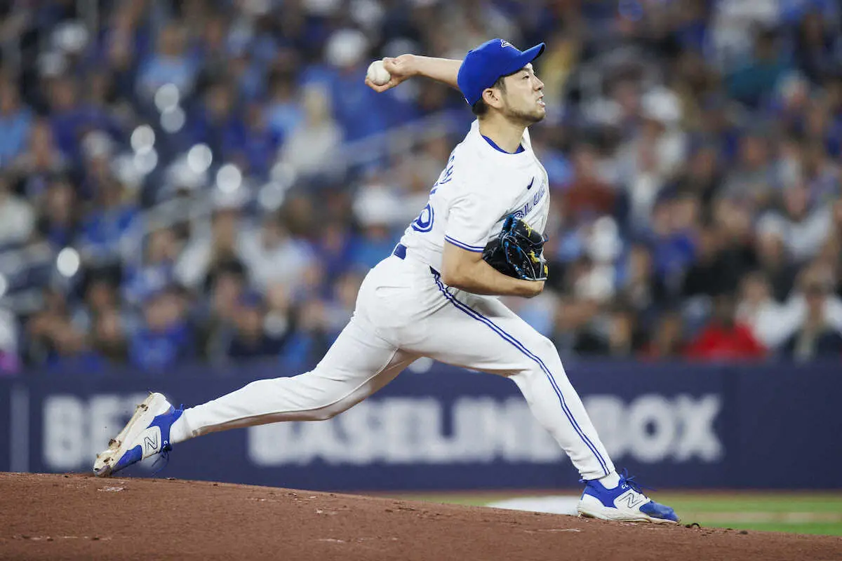 【画像・写真】ブルージェイズ・菊池雄星　立ち上がりに3連打浴び先制許す　3勝目かけツインズ戦先発
