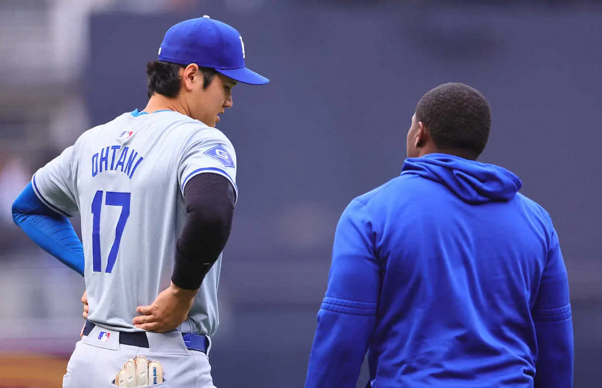【画像・写真】ドジャース指揮官　大谷翔平の代打理由説明「腰の張り。多分明日は休みを与える」13日は欠場濃厚