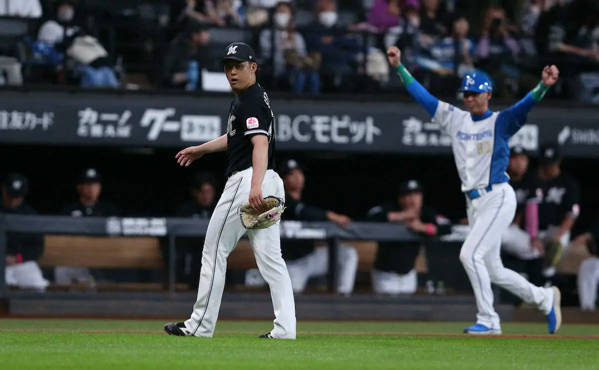【画像・写真】ロッテ痛恨のサヨナラ負け…日本ハム戦「7」連敗、苦手エスコンFで「6」連敗
