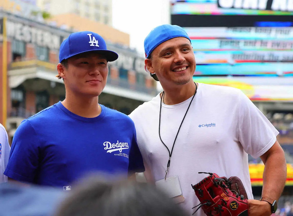 【画像・写真】元巨人・クルーズさん　ドジャース・大谷と再会喜び「最高の選手と過去に対戦できたことはうれしい」