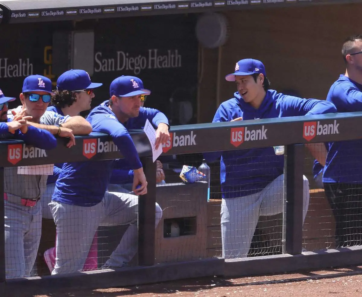 【画像・写真】ダルビッシュ　腰の張りで欠場の大谷翔平に「昨日から腰があんまりと言っていた。早く良くなってほしい」