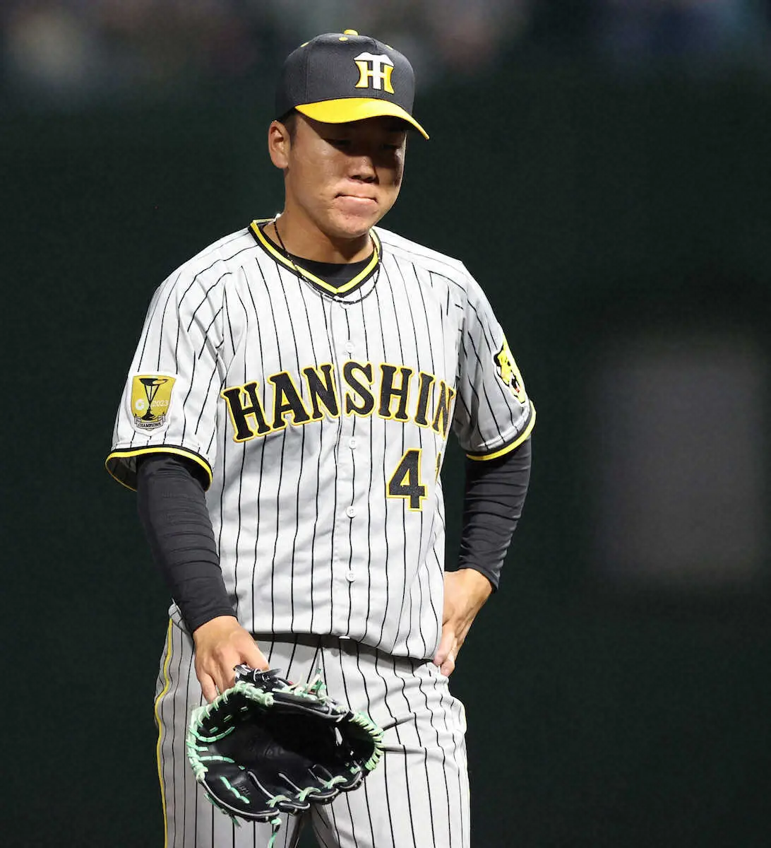 【画像・写真】阪神は首位から転落　中日に逆転負け　先発・村上が8回につかまる
