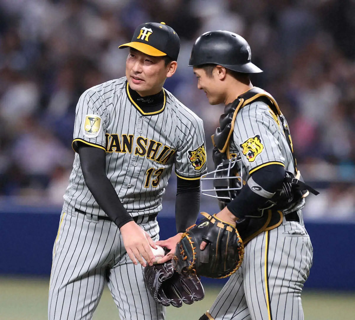 【画像・写真】阪神・岩崎“再出発”の零封6セーブ目　2被弾した11日以来の登板で本来の姿戻った