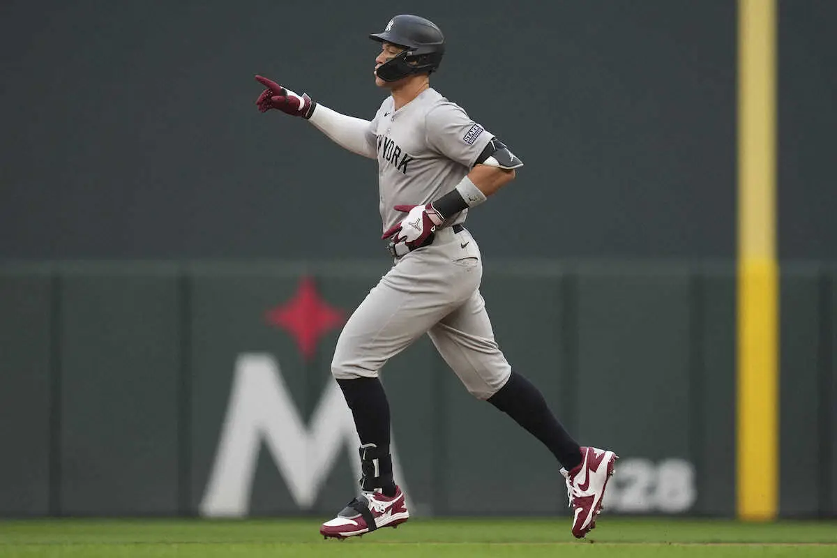 【画像・写真】ヤンキース・ジャッジが142メートルの超特大11号ソロ　今季メジャー全体3位の飛距離