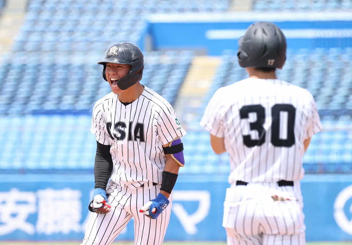 【画像・写真】亜大・山里　母に恩返しの3安打＆リーグ初打点「母にはいつも助けられている」