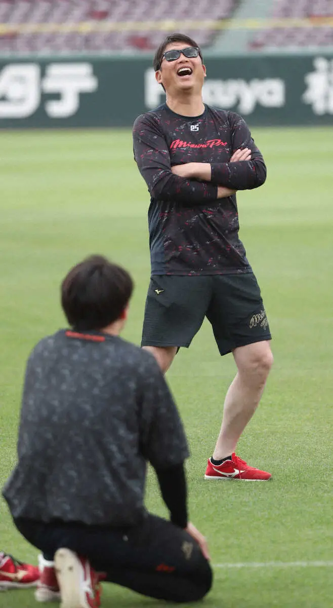 【画像・写真】広島・新井監督　若手が一進一退の現状「予定通り」「最初からそんなにうまくはいかないって」