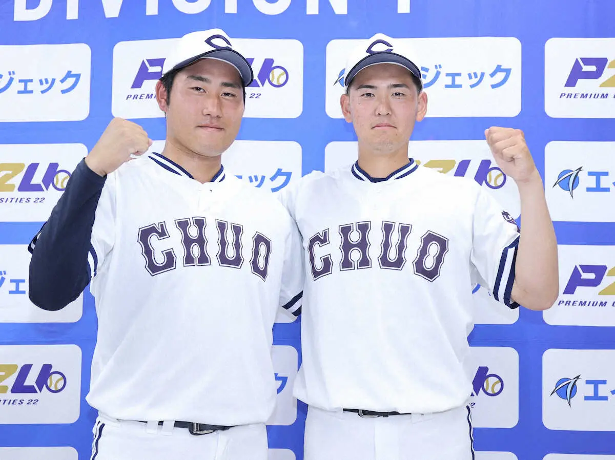 【画像・写真】中大が接戦制して自力Vへ可能性残す　今村拓哉＆岩城颯空の両左腕で完封リレー
