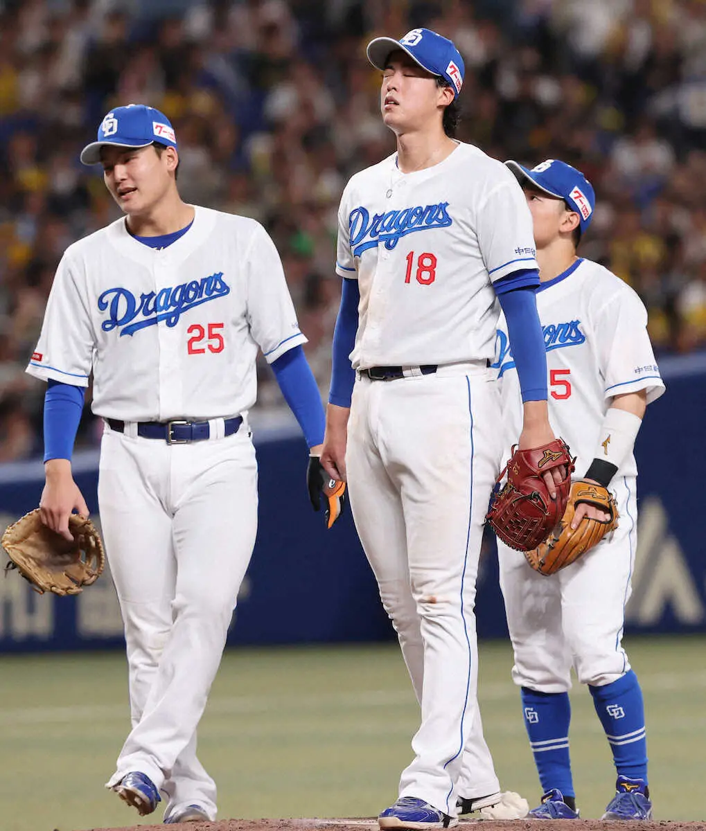 【画像・写真】【17日の公示】中日が4人入れ替え　梅津晃大、宇佐見真吾を抹消　梅野雄吾、石橋康太が昇格