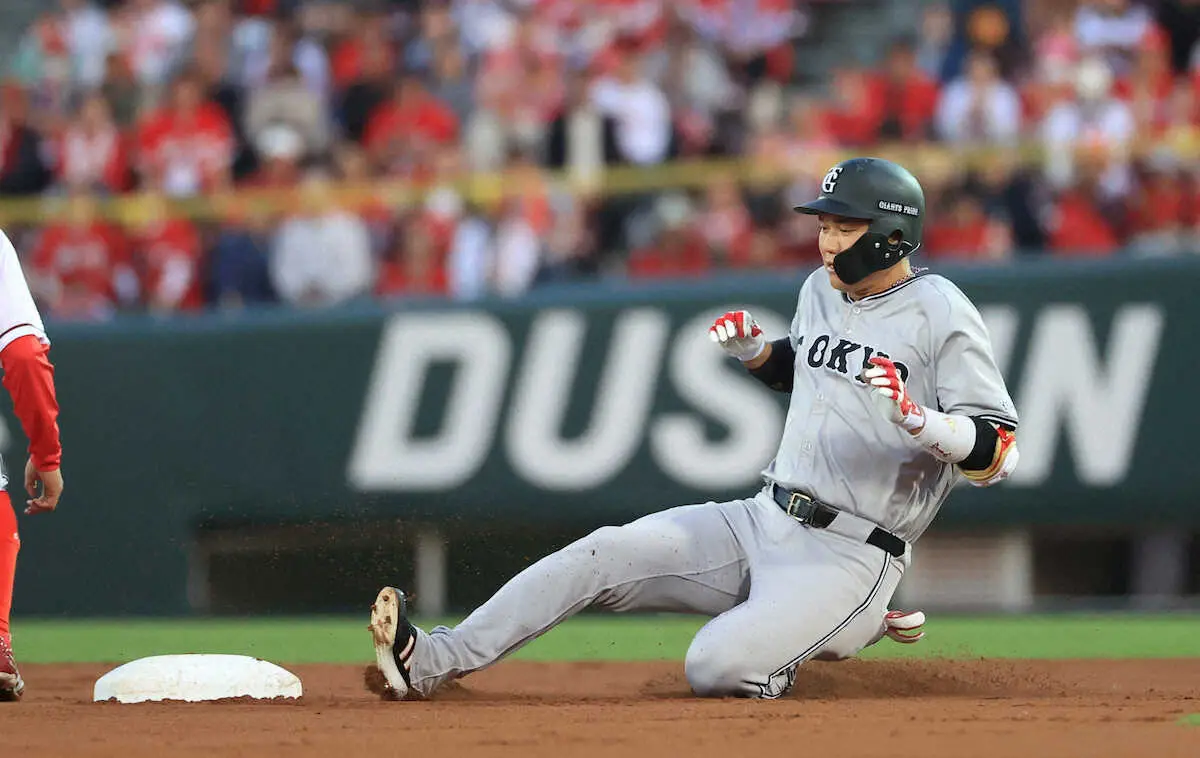 【画像・写真】巨人・坂本勇人が通算447二塁打　史上2人目の450二塁打に「あと3」