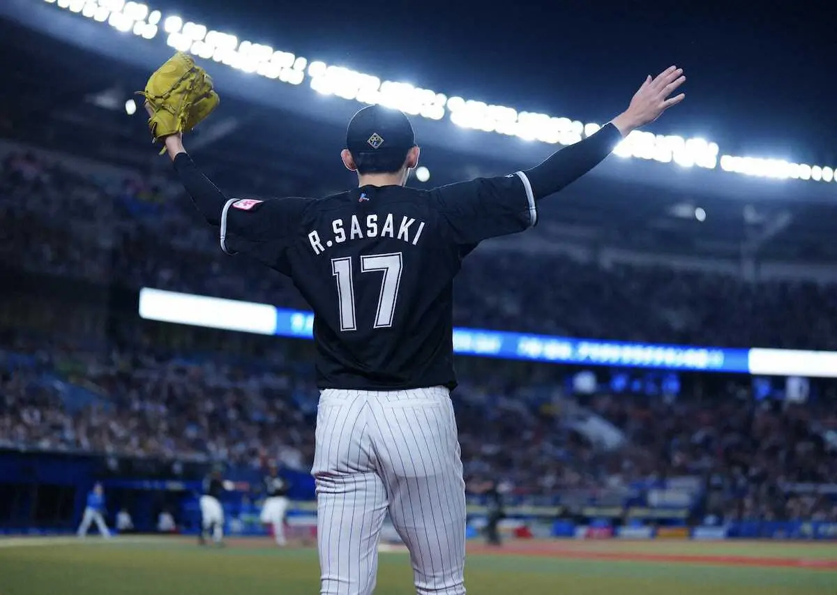 【画像・写真】ロッテ・佐々木朗希　6回まで毎回の10奪三振　今季最速162キロもマークする快投継続