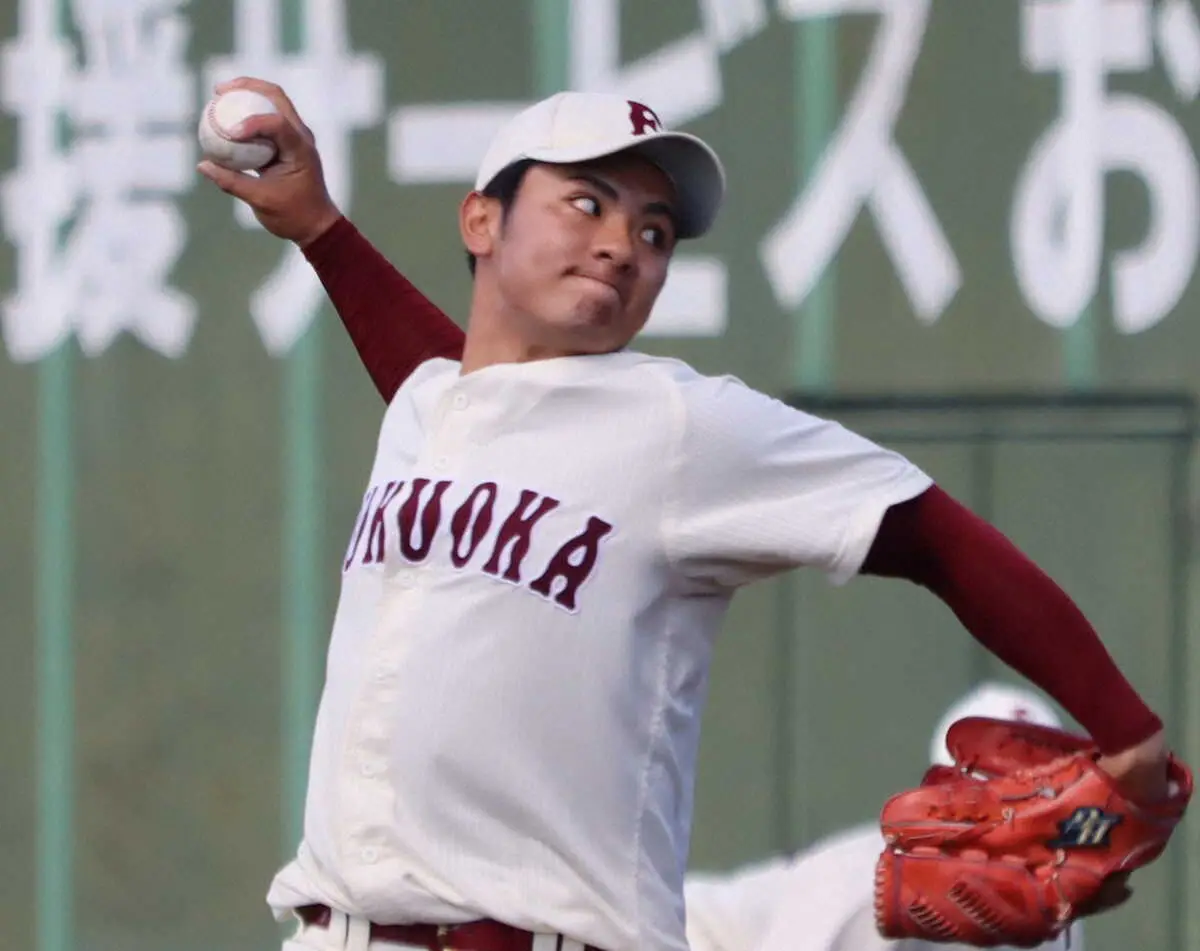 【画像・写真】福岡大が2季連続Vに夢つなぐ　2年生エースの朝吹が2失点完投勝ち　西南大・北九大と同率首位