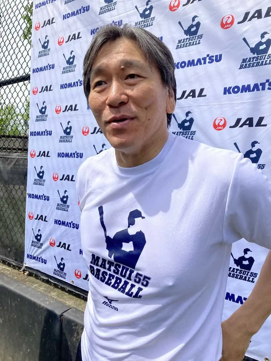 【画像・写真】松井秀喜氏　「どんなときも」巨人は気になる　今春指導した後輩は「非常にのびのび、元気よく」