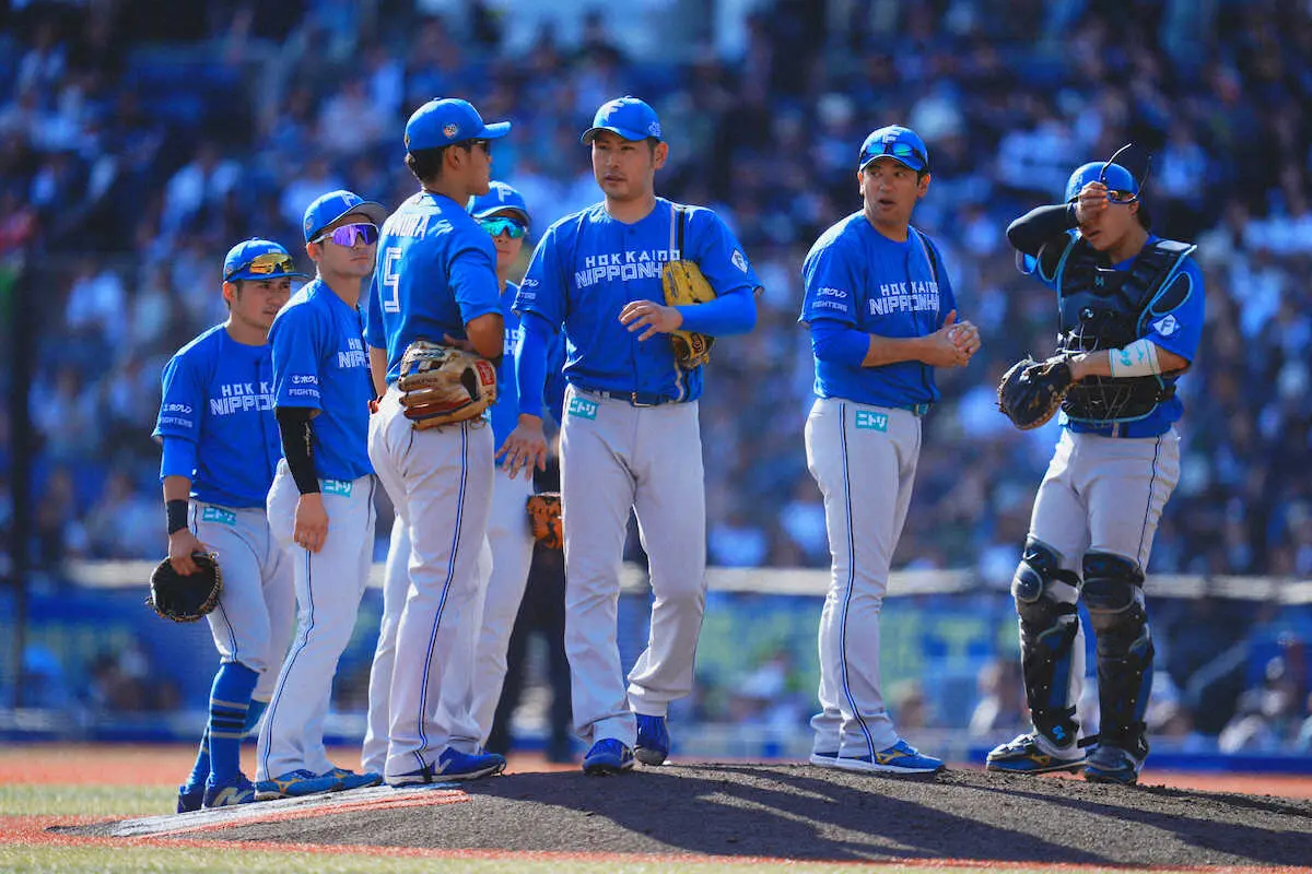 【画像・写真】日本ハム　今季最大4点差逆転負けで連勝5でストップ　新庄監督「守り切れんかぁ…」