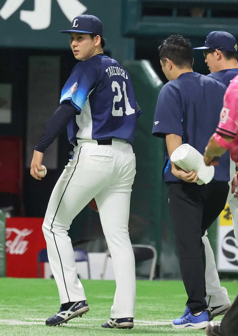 【画像・写真】西武ドラ1・武内が登録抹消　登板予定がないため　前日に左大腿裏つって緊急降板も…本人「大丈夫」