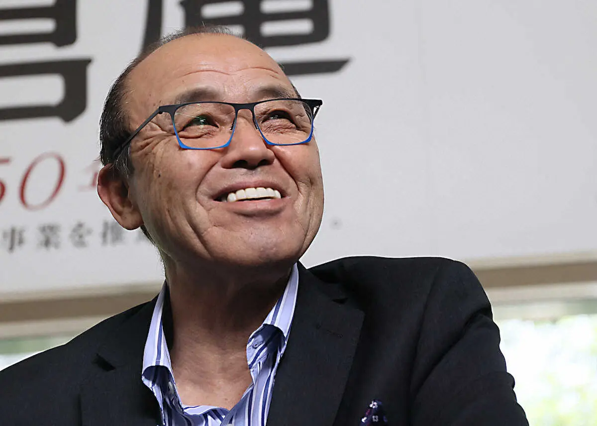 【画像・写真】阪神・岡田監督　首位攻防戦前に余裕の広島・新井監督イジリ「巨人に3連勝するやり方を聞かな」