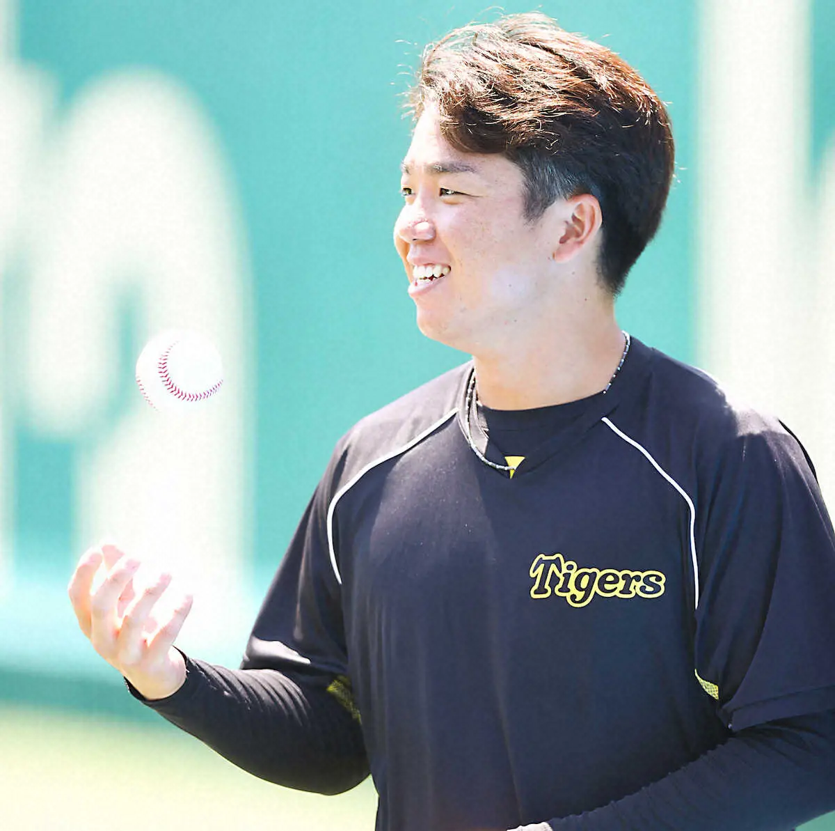 【画像・写真】阪神・村上　広島・床田との防御率争いに闘志　21日先発「野手9人いると思って投げたい」