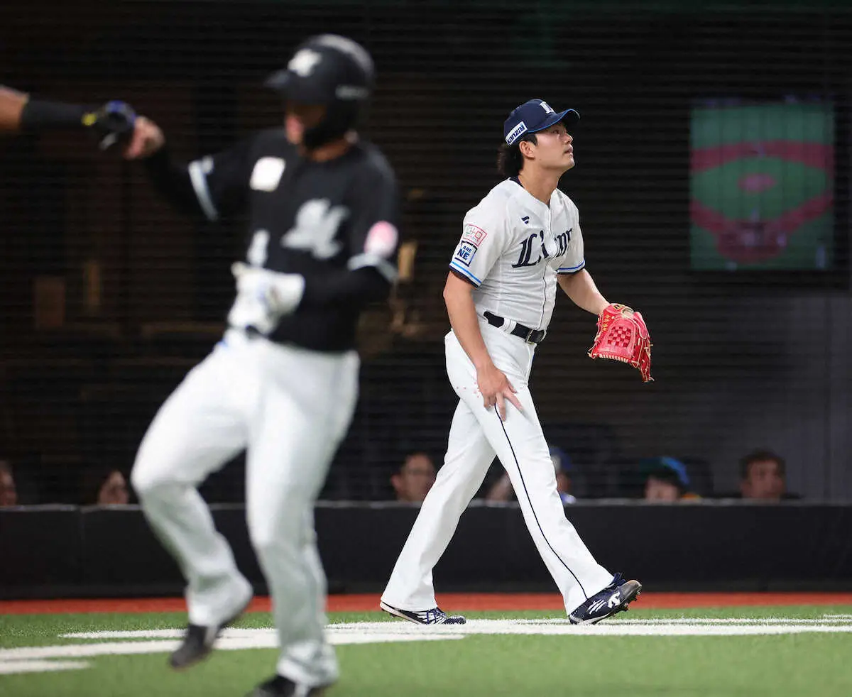 【画像・写真】西武・今井達也が指先から出血で初回に5失点と大誤算…チームは5連敗中で借金14