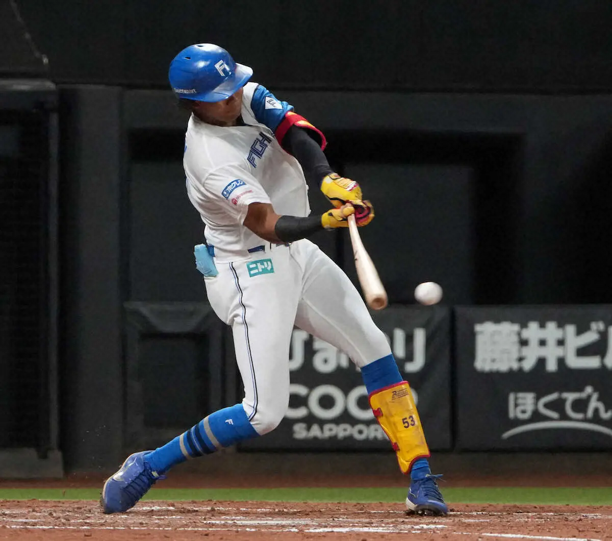 【画像・写真】日本ハム　連敗2でストップ　山崎福也が古巣オリックス戦初登板で4失点も初勝利　水野が決勝2ラン