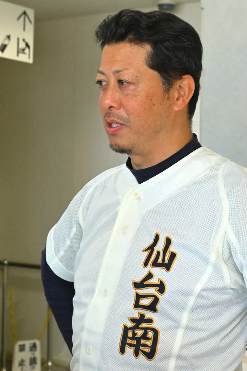 【画像・写真】仙台南はベスト8で敗退　松木健林監督は「粘り強い戦いでロースコアに」と夏を見据える