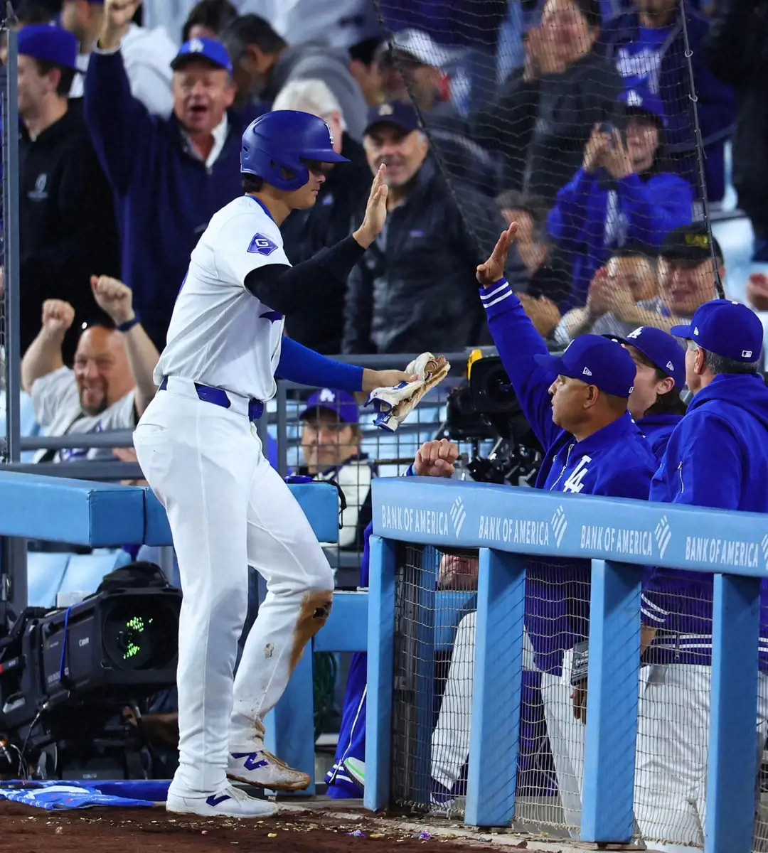 【画像・写真】大谷翔平　第2打席はチーム初安打となる左翼線二塁打　今季初三盗から相手悪送球誘って1点返す