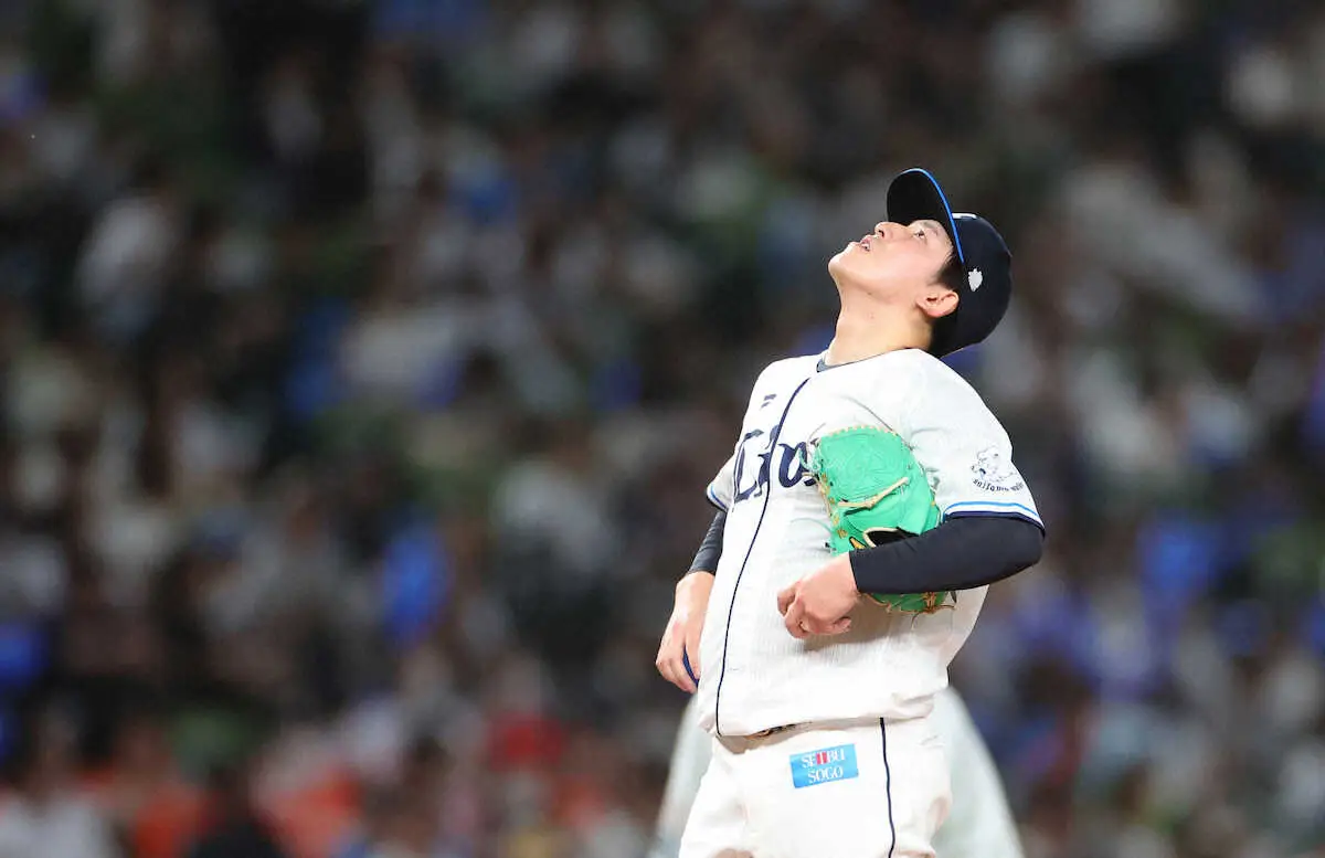 【画像・写真】西武・隅田知一郎　7回途中降板に複雑な表情…ネットは「悔しそう」「納得してない」