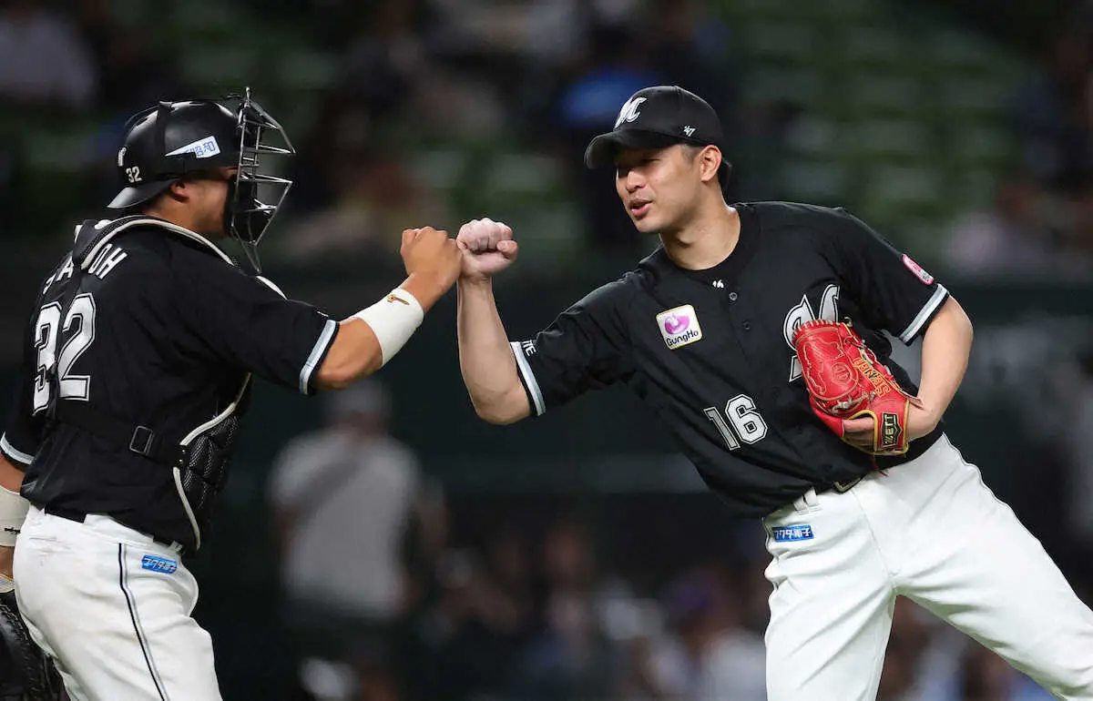 【画像・写真】ロッテ5連勝で今季最多貯金3！西武戦8連勝…種市は4年ぶり完投3勝目「感慨深い」