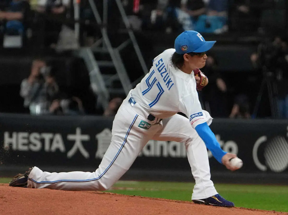 【画像・写真】日本ハム　本拠地エスコンFの連勝8でストップ…オリックスに大敗　上原が自己最短KO