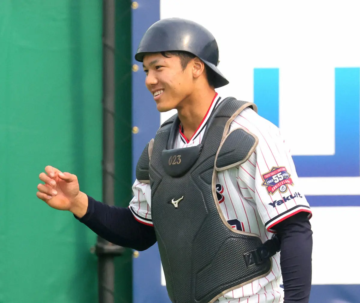 【画像・写真】ヤクルト　育成捕手・橋本星哉の支配下登録を発表「自分の持ち味の打撃で勝利に貢献できるよう頑張ります」