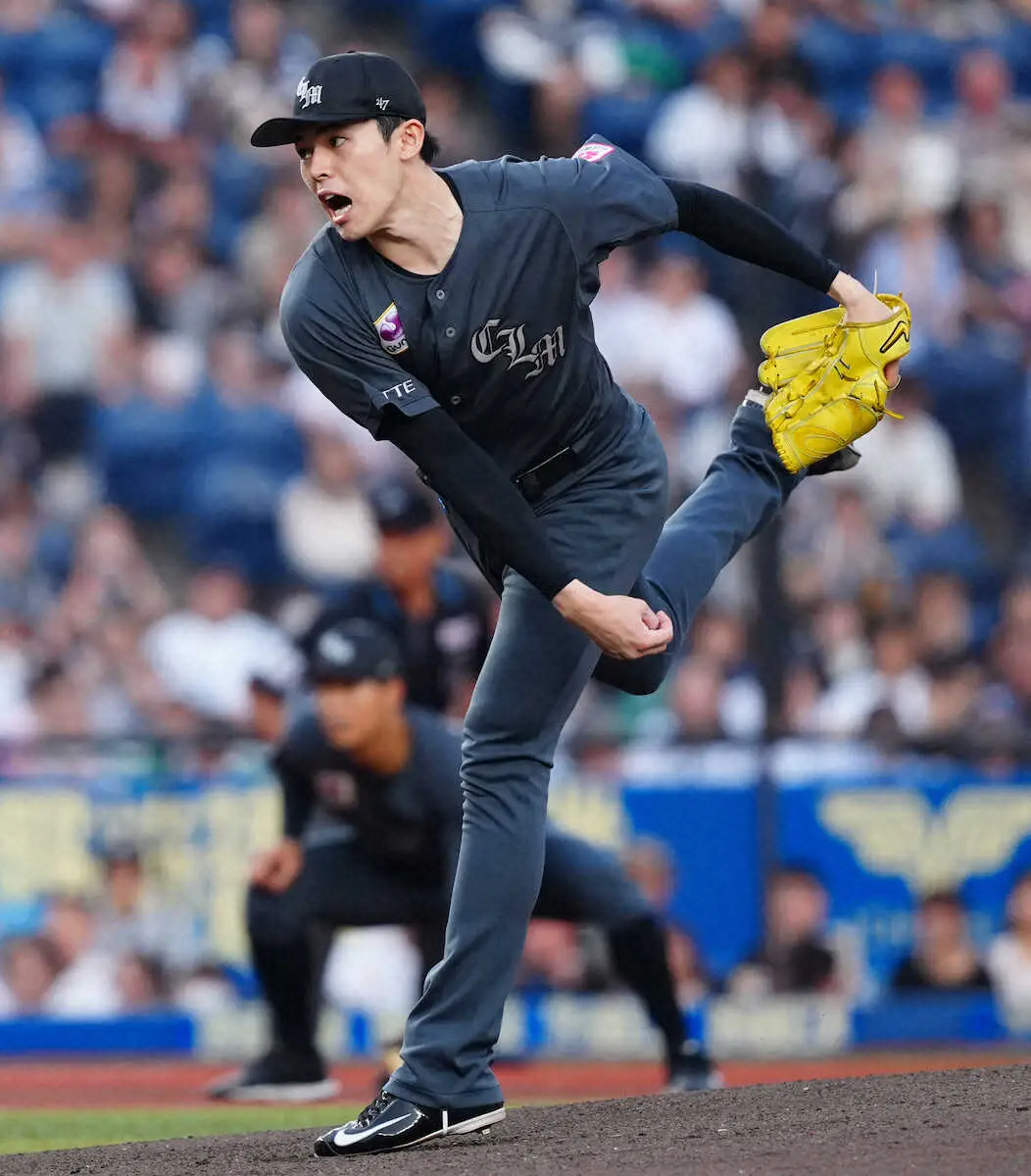 【画像・写真】ロッテ・佐々木朗希　今季最速タイの162キロをマーク　球場はどよめき