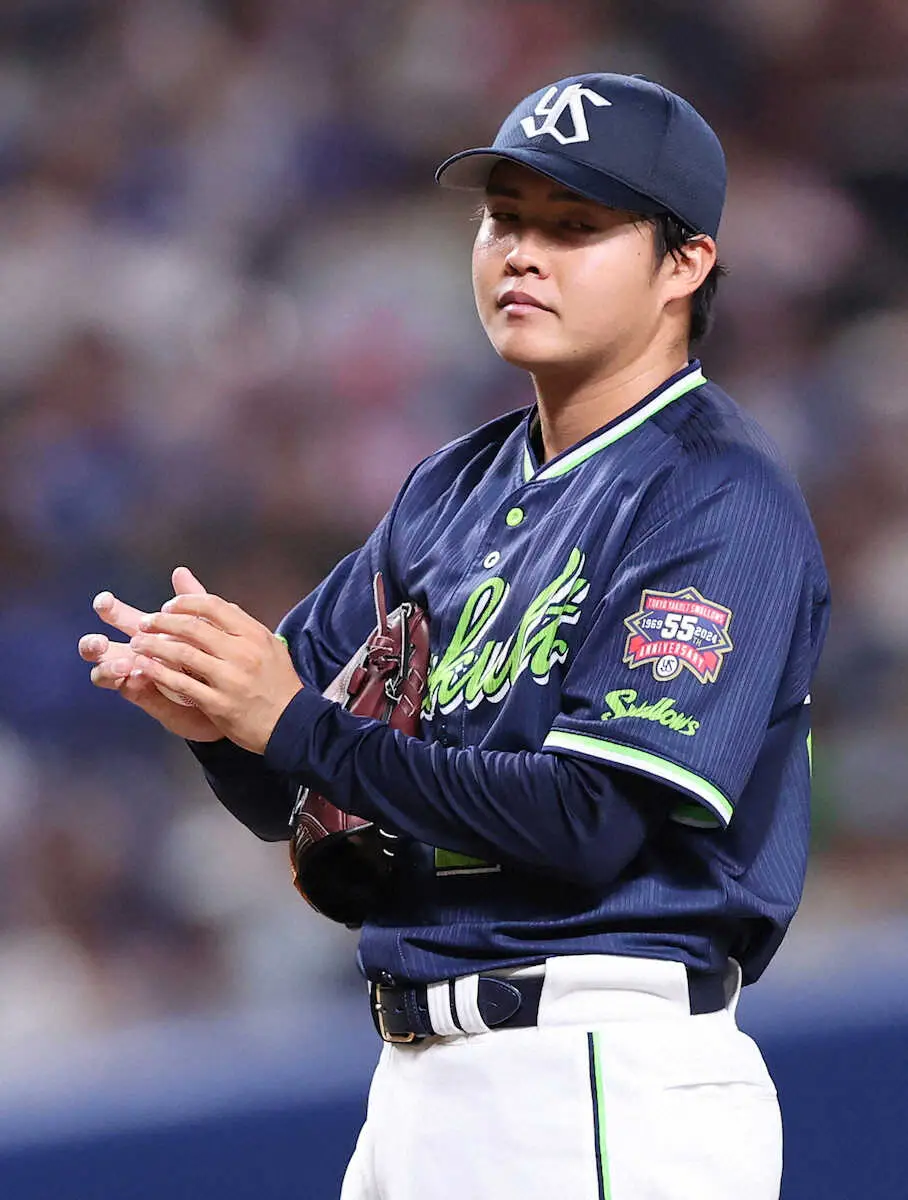 【画像・写真】ヤクルトのドラ2・松本健は3回もたずに4失点KO　鮮烈な完封勝利デビューから一転、プロ2戦目は炎上