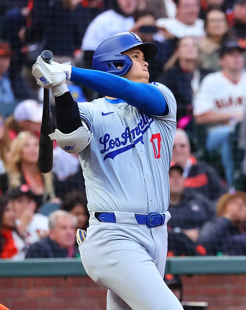 【画像・写真】ドジャース・大谷（撮影・光山　貴大）