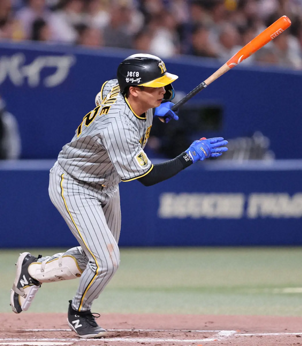 【画像・写真】阪神・井上が2軍降格　25日巨人戦では代打で三振　島本、小野寺、島田が昇格へ