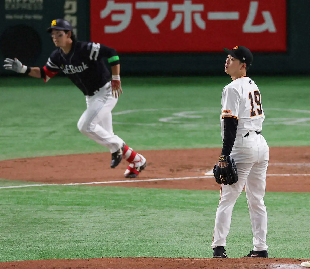 【画像・写真】巨人・山崎伊織　またも援護なく、5勝目逃す　6回を栗原ソロのみ1失点　味方打線はゼロ行進