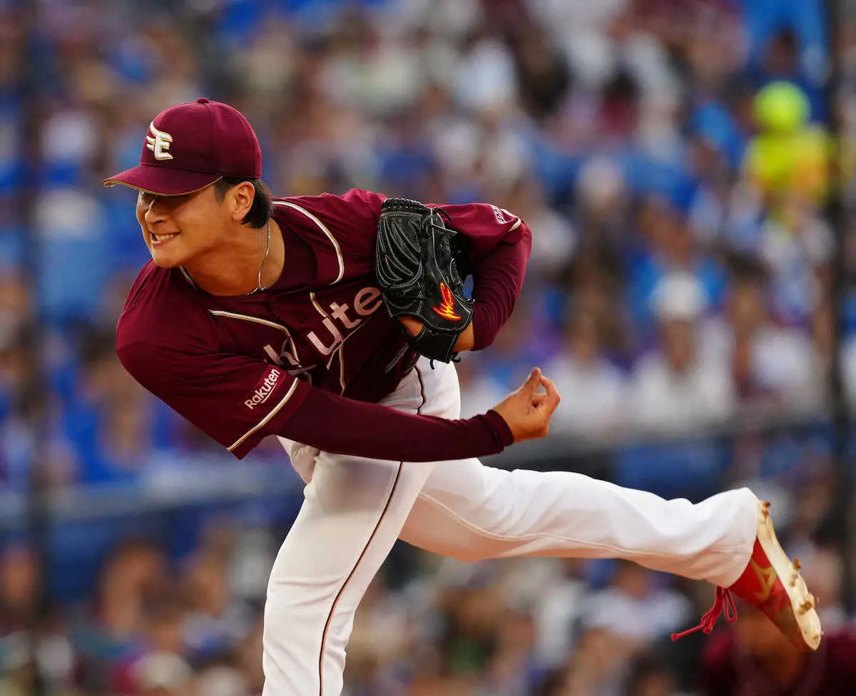 【画像・写真】楽天　先発・内は5回無失点で今季2勝目　3度の併殺打でピンチの芽をつんだ